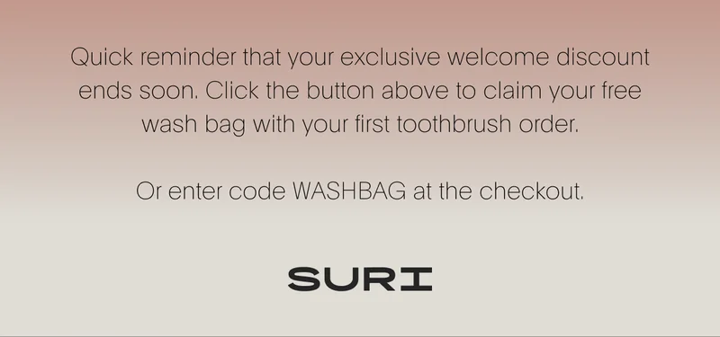 Free washbag