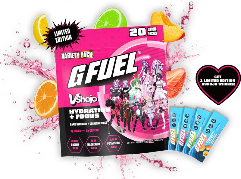 Image of VShojo Hydration + Focus Pack