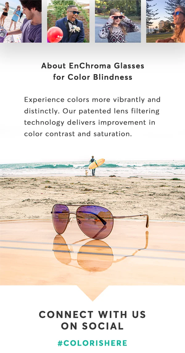 About EnChroma Glasses for Color Blindness