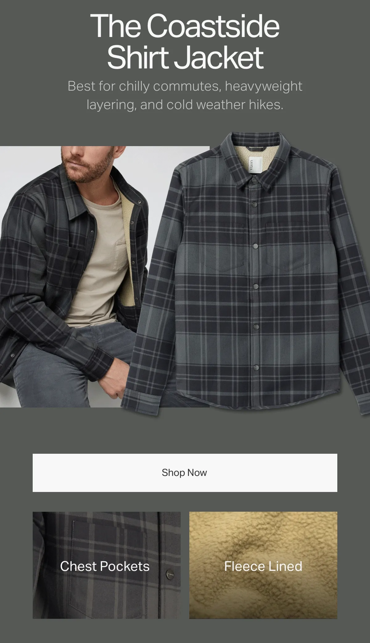 The Coastside Shirt Jacket