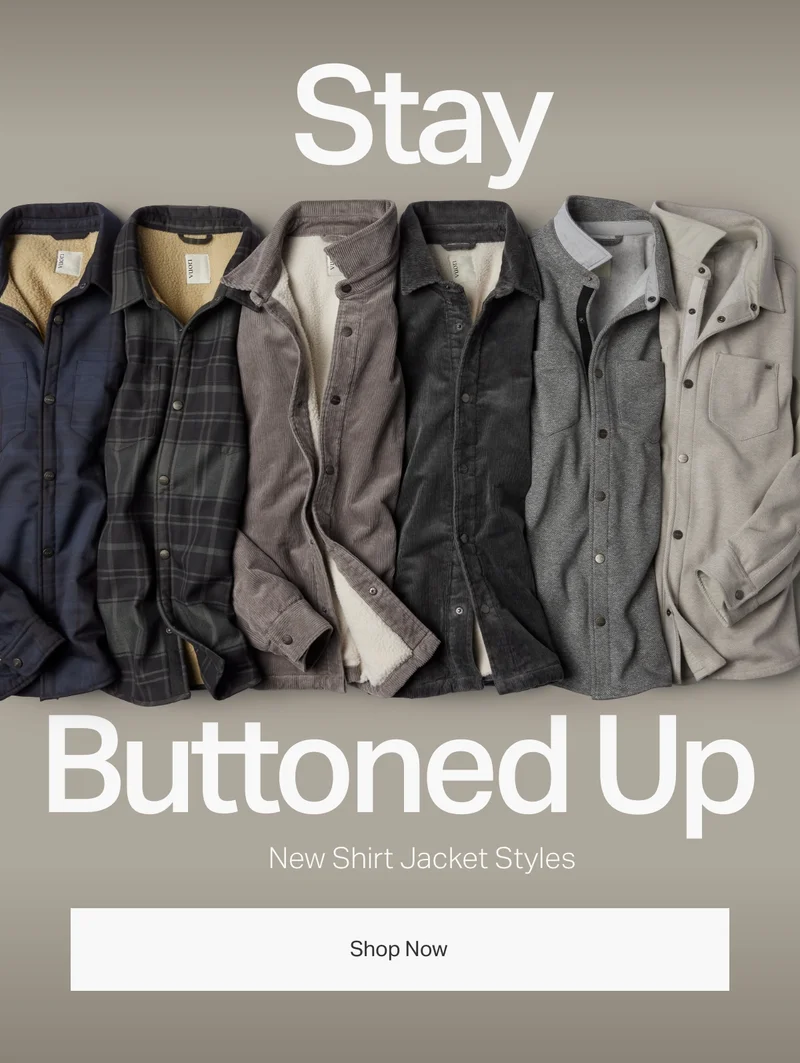 Stay Buttoned Up