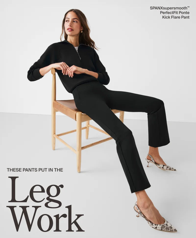 THESE PANTS PUT IN THE LEG WORK