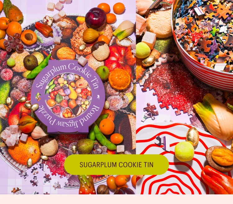 Sugarplum Cookie Tin