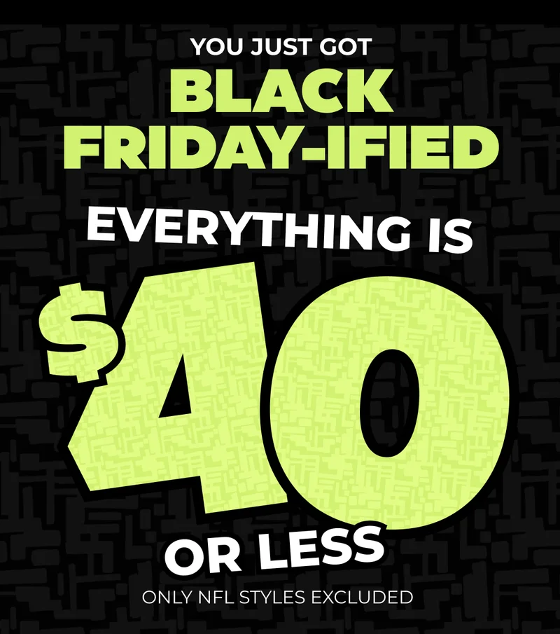 BLACK FRIDAY IS ON