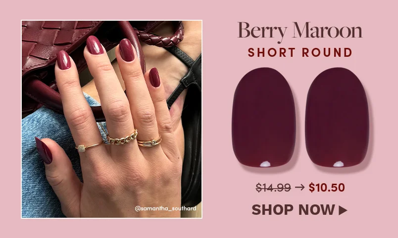 Shop 30% off Berry Maroon with the code BF30