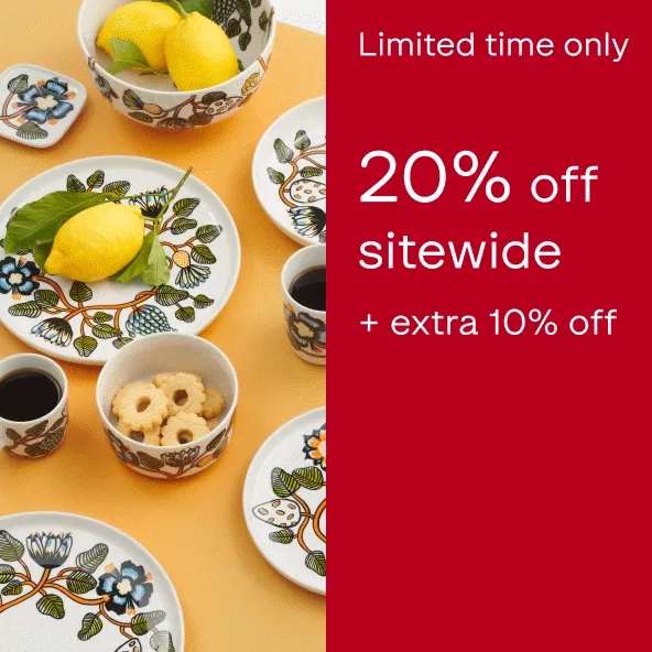 Handpicked for your home. Limited time only: 20% off sitewide + extra 10% off