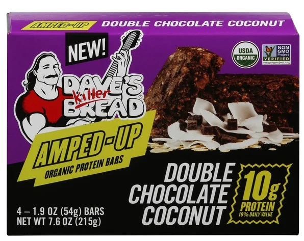 Image of TODAY'S DAILY DEAL!<br>Dave's Killer Bread Double Chocolate Coconut Organic Protein Bars (4 CT)