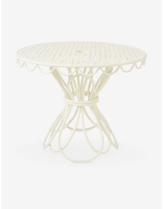 Al Fresco Side Table by Business & Pleasure Co.-White
