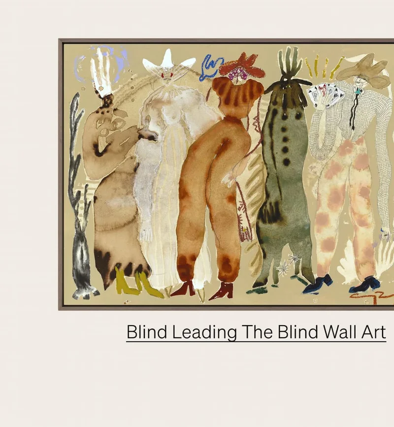 Shop Blind Leading The Blind Wall Art