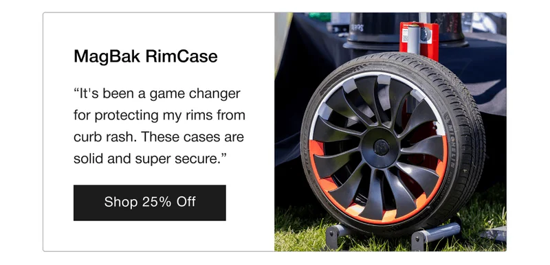 MagBak RimCase: “It's been a game changer for protecting my rims from curb rash. These cases are solid and super secure.”