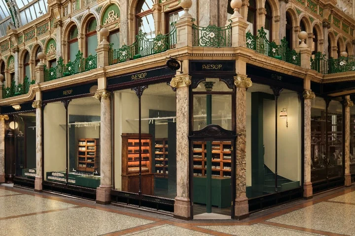 🛁 Aesop's Leeds Location Draws From the Grandeur of Victorian Bathrooms