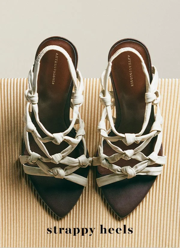 strappy heels