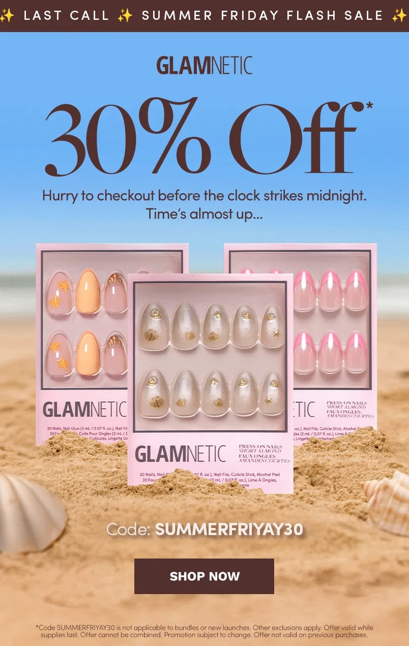 Shop 30% off Summer Friday