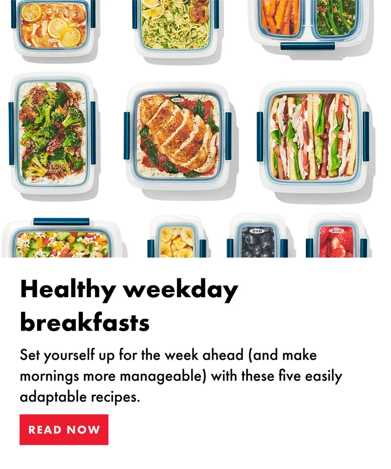 Healthy weekday breakfasts | Read Now
