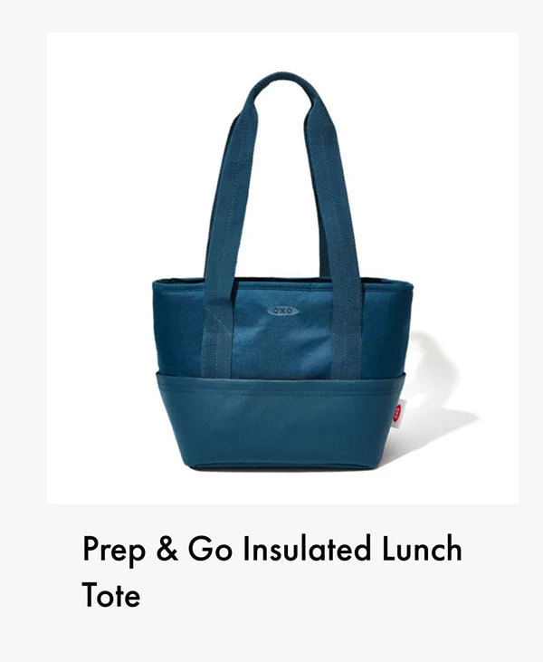 Prep & Go Insulated Lunch Tote