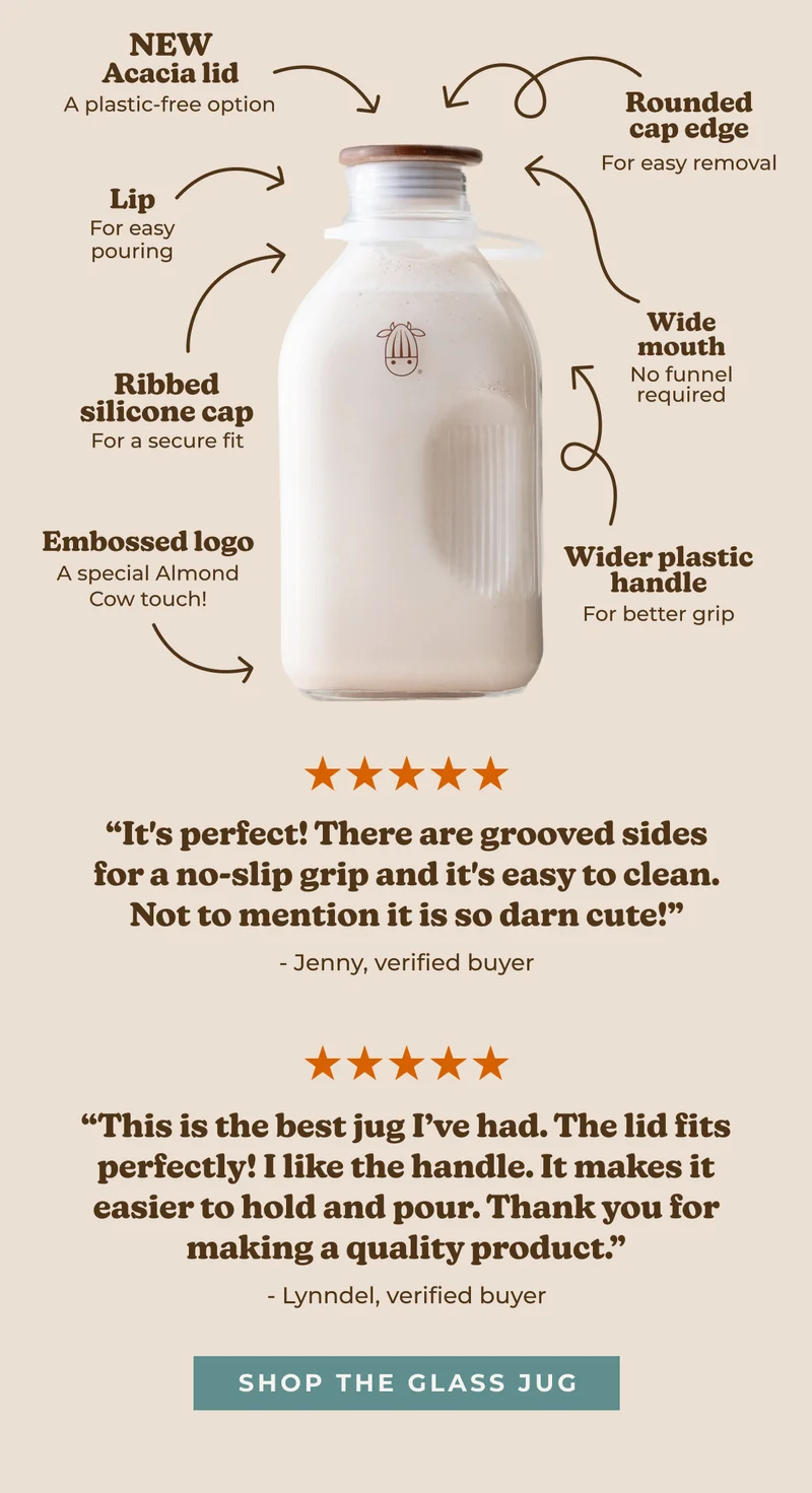 Our Glass Jug is back in stock!