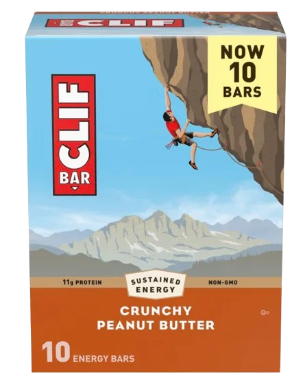 Image of Clif Bar Crunchy Peanut Butter Energy Bars (10 CT)