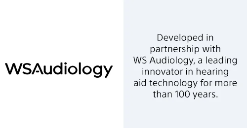 Developed in partnership with WS Audiology, a leading innovator in hearing aid technology for more than 100 years.