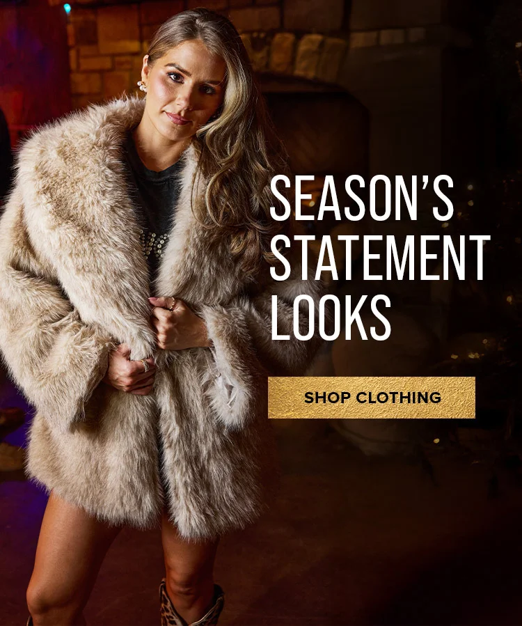 SEASON'S STATEMENT LOOKS | SHOP CLOTHING