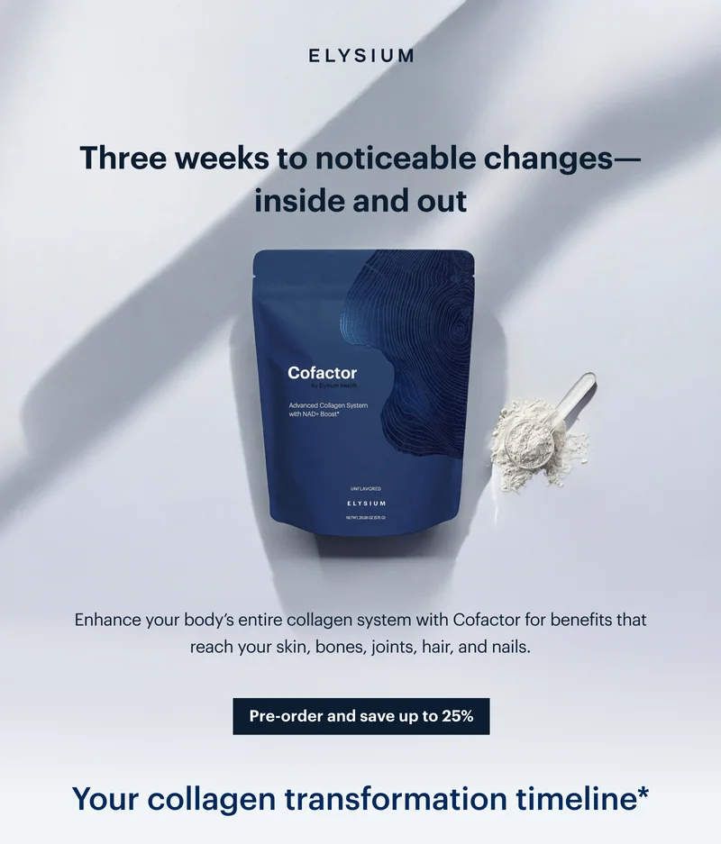 ELYSIUM | Three weeks to noticeable changes- inside and out | Pre-order and save up to 25%