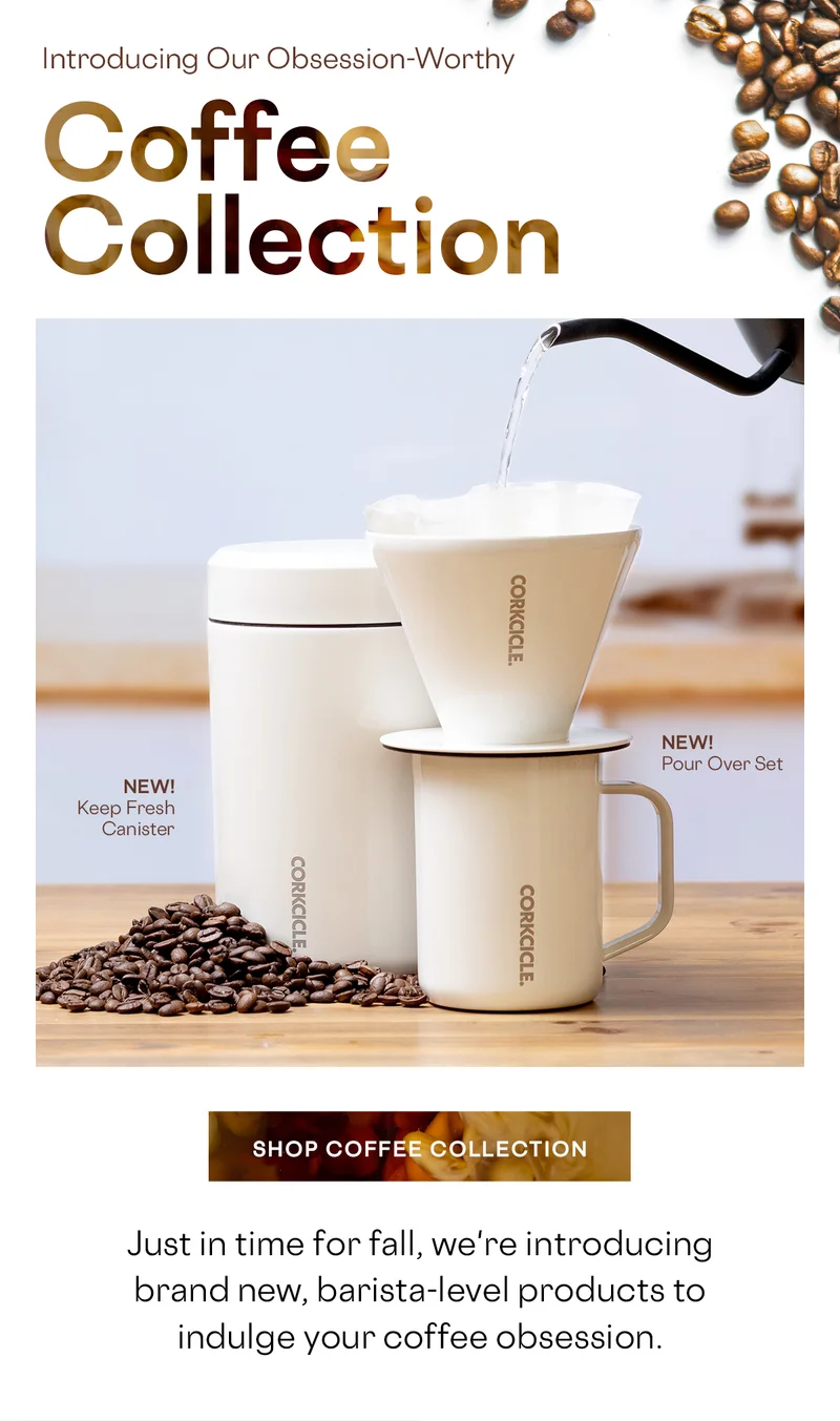NEW Coffee Collection with barista-level products