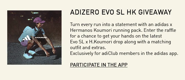 ADIZERO EVO SL HK