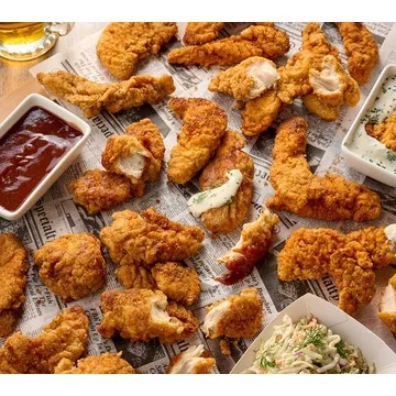 Corky's BBQ 8 lbs. of Seasoned Breaded Chicken Tenders