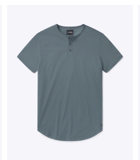 AO Henley Curve-Hem