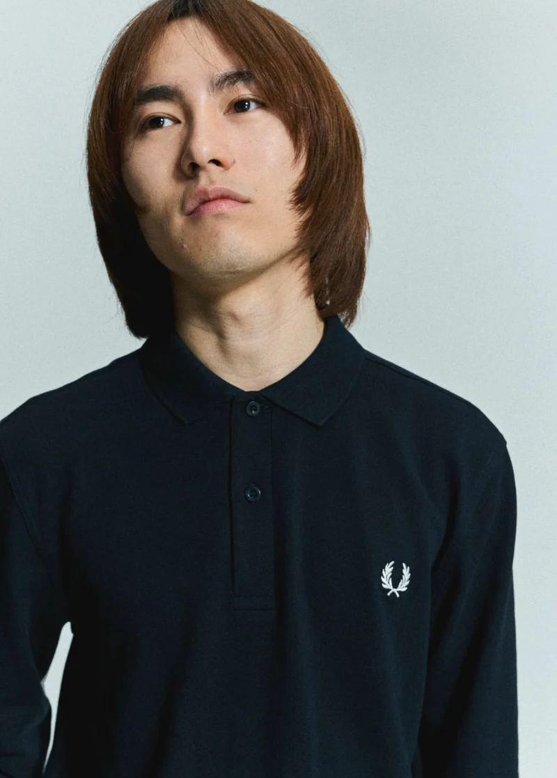 Long Sleeve Fred Perry Shirt