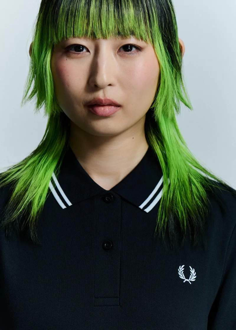 Women's Long Sleeve Fred Perry Shirt