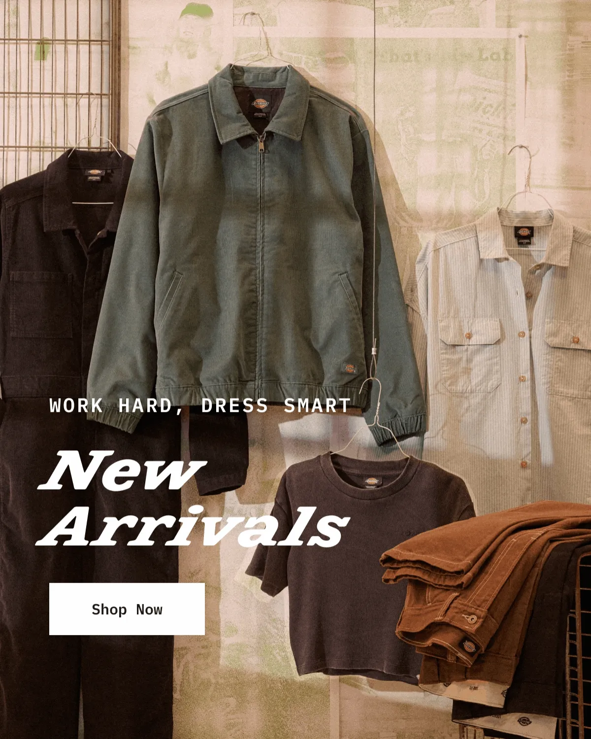 Work Hard, Dress Smart. New Arrivals. Shop Now