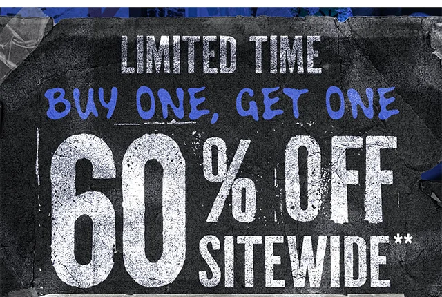 Limited Time! Buy One, Get One 60 Percent Off Sitewide. Exclusions Apply. HT Rewards Exclusive. Earn Double Hot Cash In-Store And Online Today. Shop Now