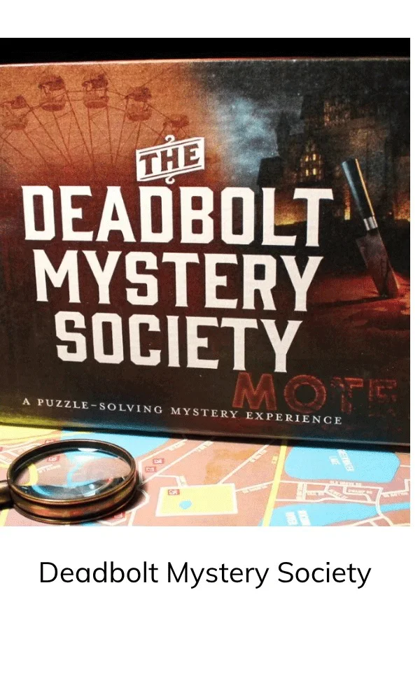 The Deadbolt Mystery Society Monthly Box