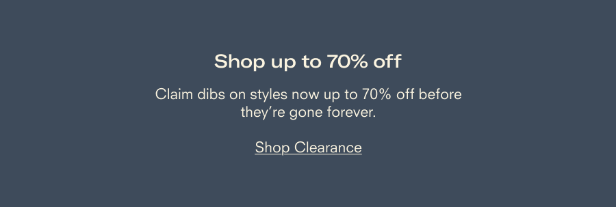 Shop Clearance