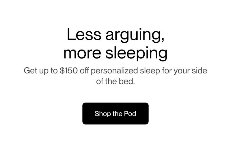 Less arguing, more sleeping