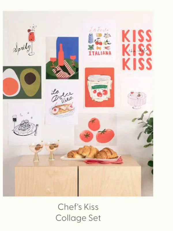Chef's Kiss - Limited Edition Collage Set