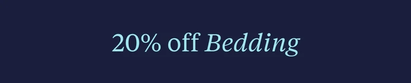 20% Off Bedding