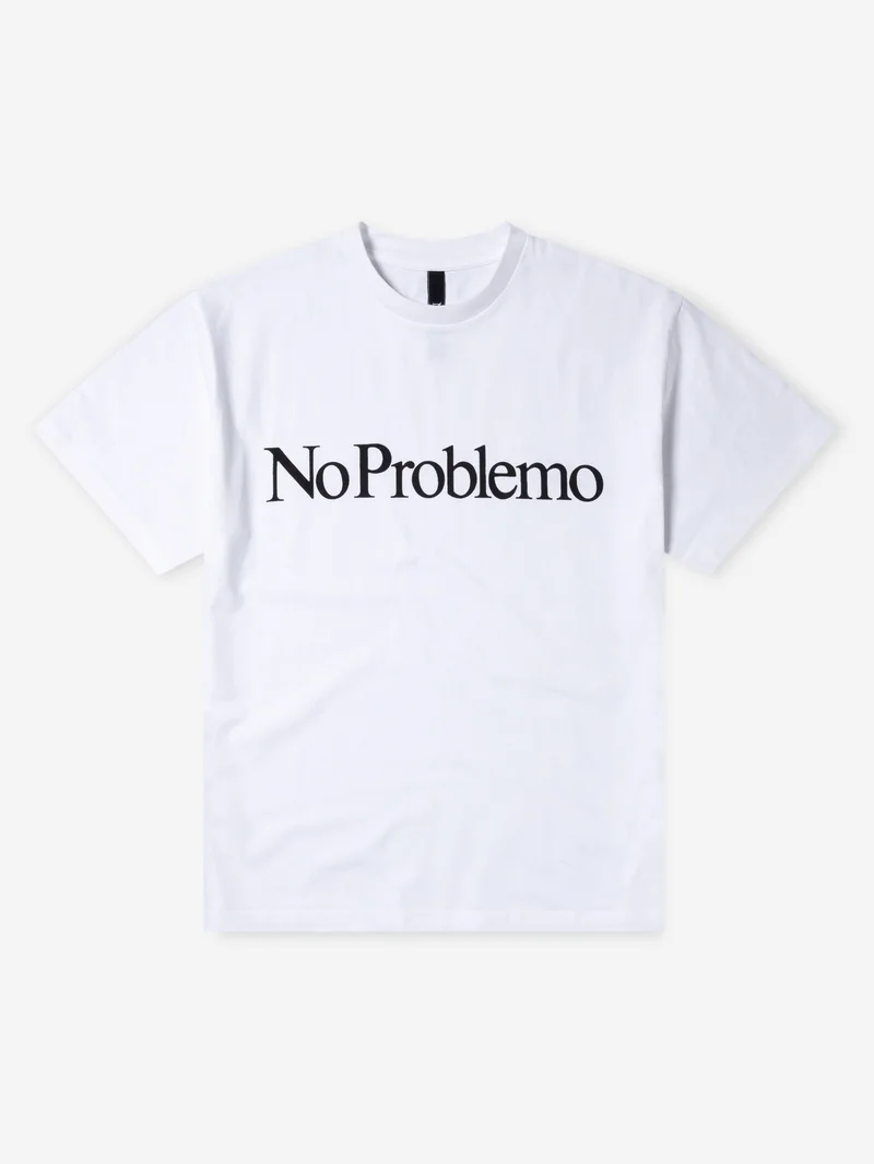 Image of No Problemo NP Short Sleeve Tee - White