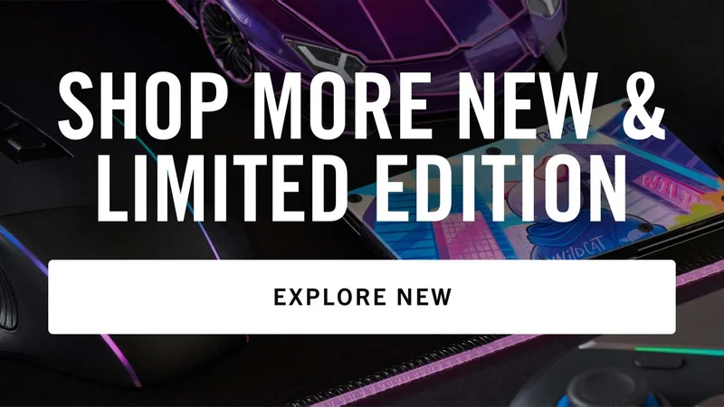 Shop New & Limited Editions
