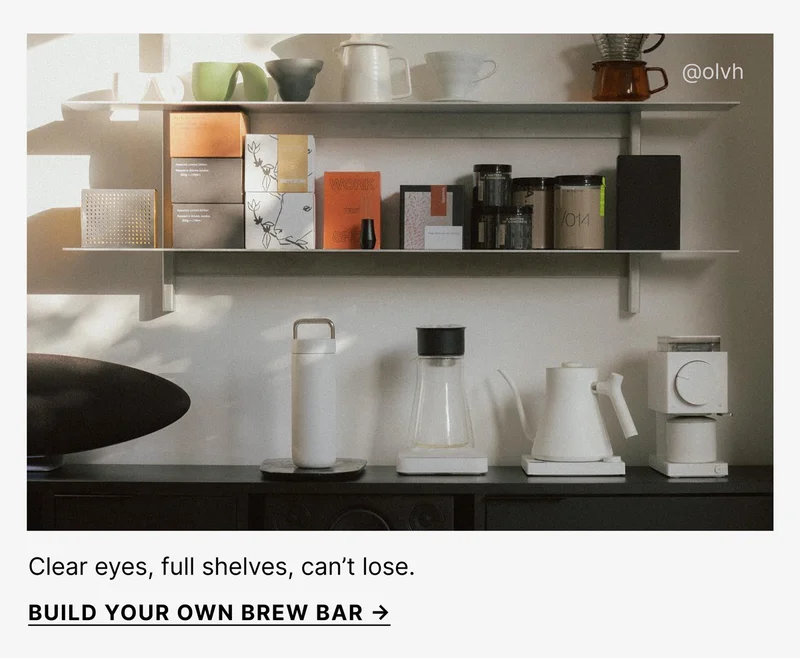 Build your own brew bar