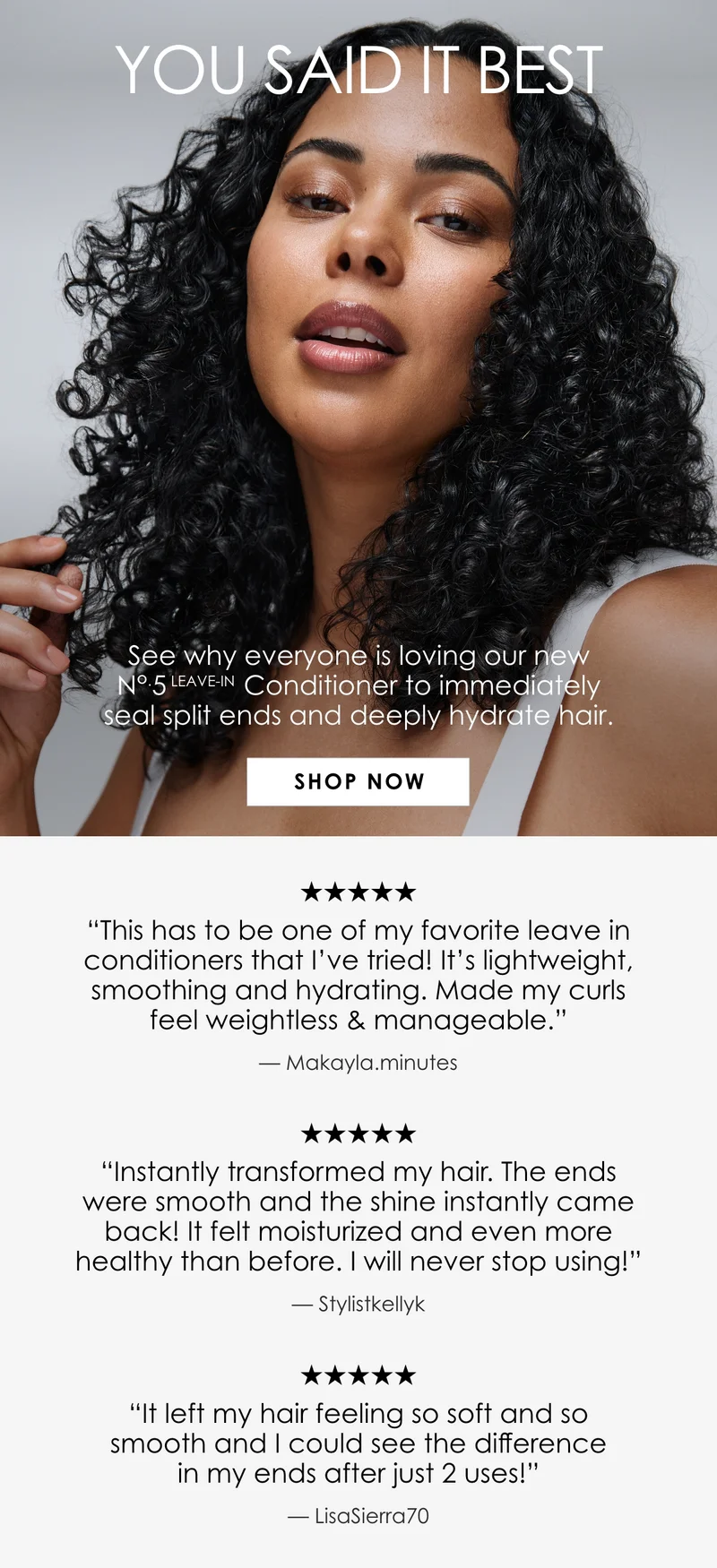 You Said It Best | Shop Now