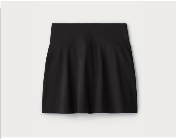 Course to Court Skort - 16'': Black