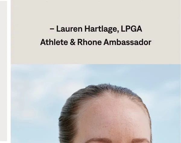 Lauren Hartlage: LPGA Athlete and Rhone Ambassador