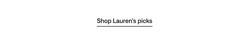 Shop Lauren's picks