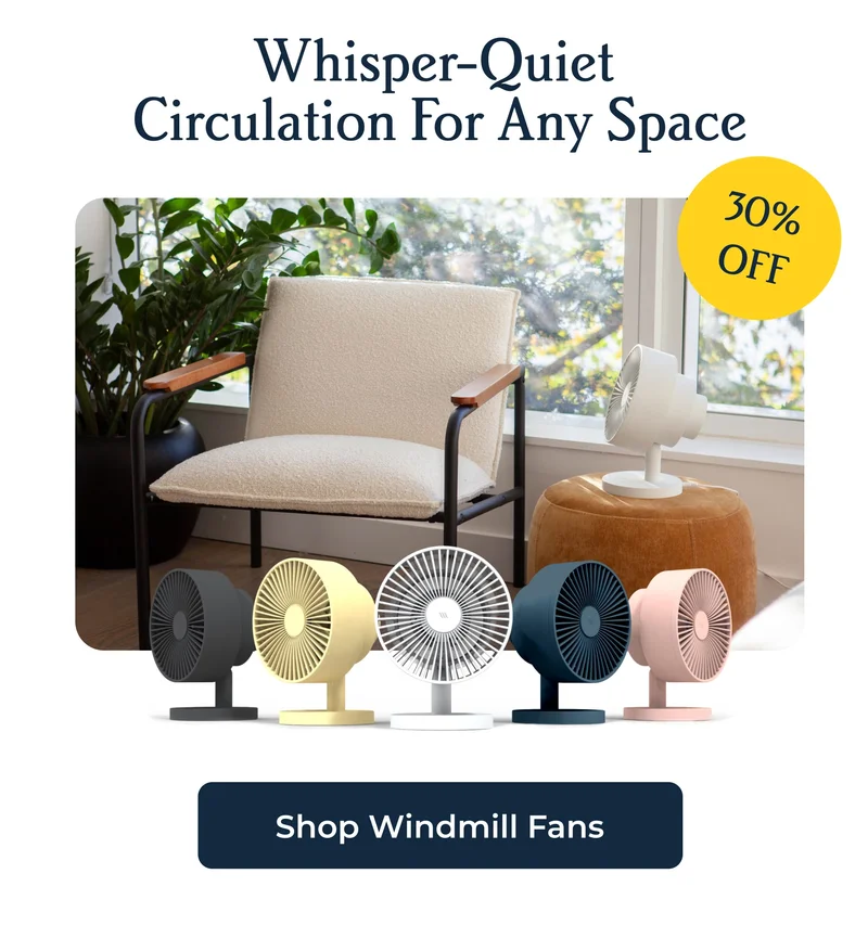 30% OFF Windmill Fan - Whisper-Quiet  Circulation For Any Space