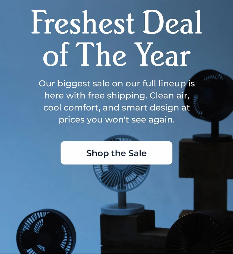 Freshest Deal of The Year | SHOP THE SALE