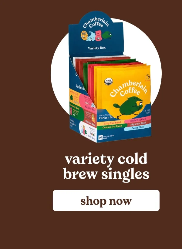 variety cold brew singles