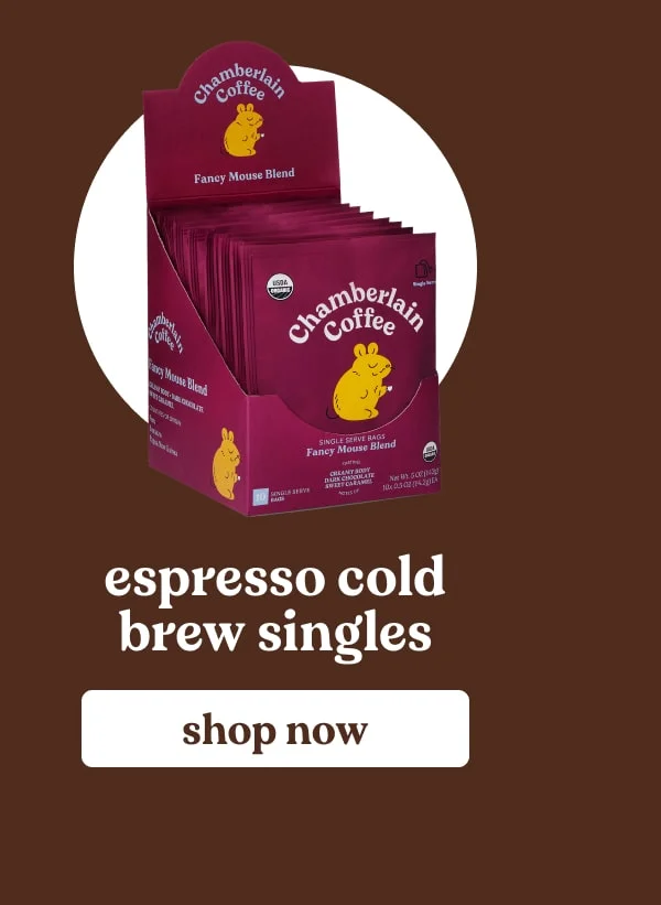 espresso cold brew singles