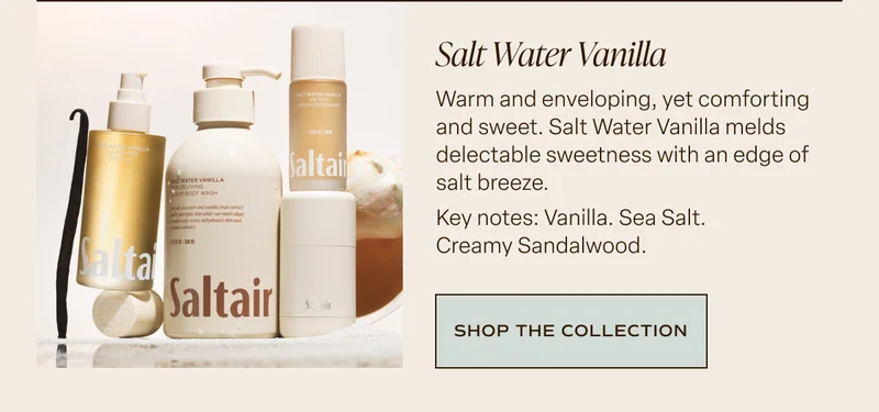 salt water vanilla essentials set