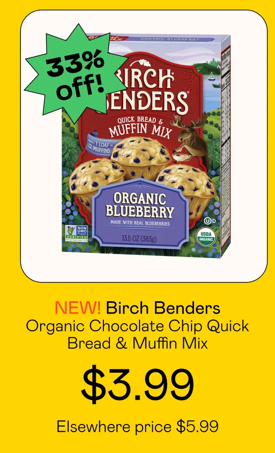Organic Chocolate Chip Quick Bread & Muffin Mix